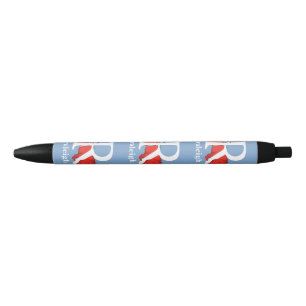 Dr. Seuss's ABC: Letter R - Wit Voeg uw naam toe Zwarte Inkt Pen
