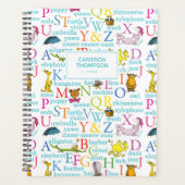 Dr. Seuss's ABC-patroon met woorden Planner (Voorkant)