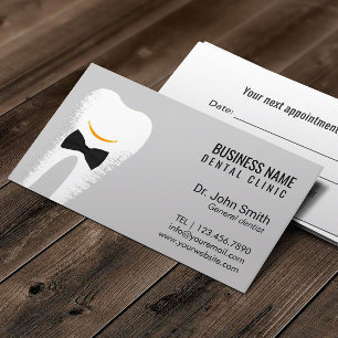 Dr. Smile Dentist Dental Clinic Appointment Afsprakenkaartje