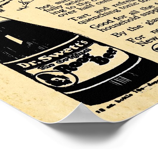 dr. Swetts Root Beer print (Hoek)