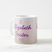 Dr. (votre nom) tasse d'obtention du diplôme de (Devant gauche)