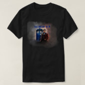Dr. Who de Vierde Dokter Tom Baker Tshirt (Design voorkant)