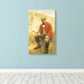 Dr. William Laidlaw Purves Portret van Collier Canvas Afdruk (Insitu (Houten vloer))