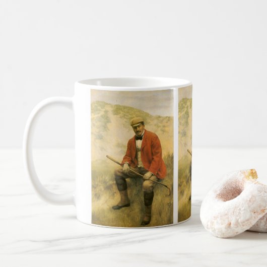 Dr. William Laidlaw Purves Portret van Collier Koffiemok (Met donut)