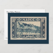 Draa Valley, Maroc - Carte postale (Devant / Derrière)