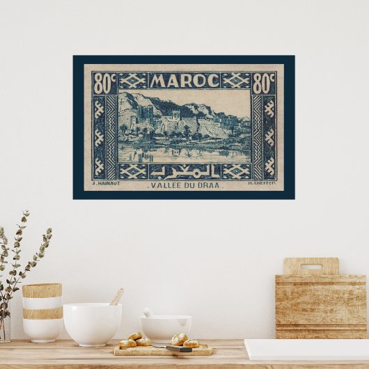 Draa Valley, Maroc - Poster (Cuisine)