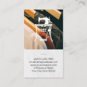 Draad en Naald | Kledinghangers Visitekaartje (Achterkant)