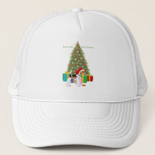 Draad Fox Terrier Kerstmis Trucker Pet