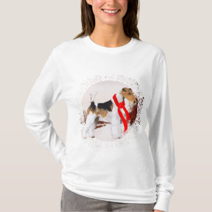 Draad Fox Terrier Winter T-shirt