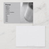 Draad in Visitekaartje B&W/Naaigoed (Voorkant / Achterkant)