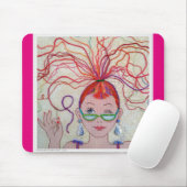 Draad kop! muispad muismat (Met muis)