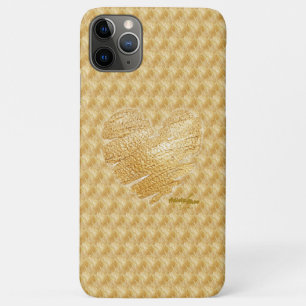 Draad van Gold iPhone draagtas 11 Pro Max Hoesje