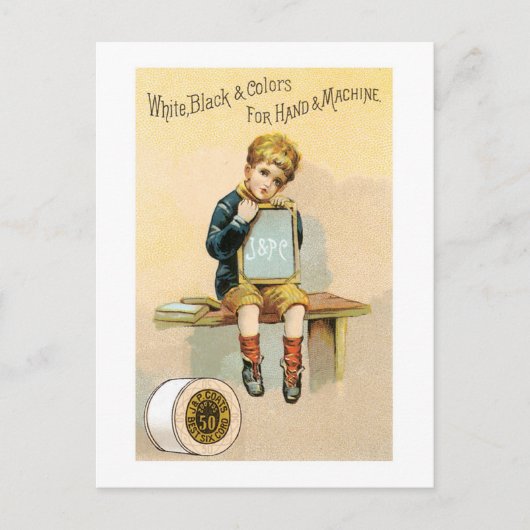 Draad van leder briefkaart (Voorkant)