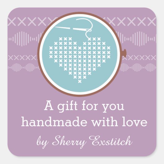 Draad voor de dwarsgestreepte bordverpakking van d vierkante sticker (Voorkant)