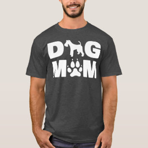 Draad voor Terrier Dog Mam Best Wire for Terrier M T-shirt