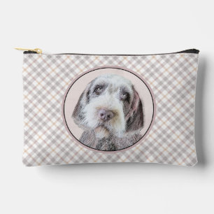 Draadharige Pointing Griffon Schilderij Huisdier H Etui