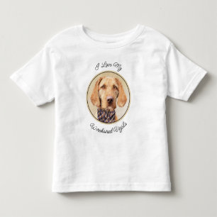Draadharige Vizsla Schilderij - Grappige Originele Kinder Shirts