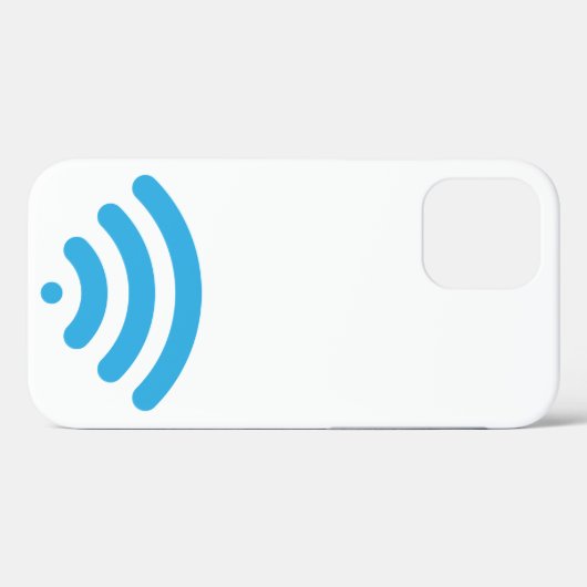 Draadloos signaal Case-Mate iPhone case (Achterkant (horizontaal))