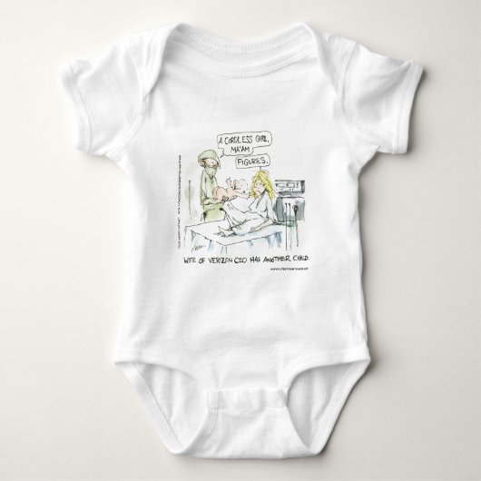 Draadloze Baby Funny Kaarten T - shirts Mokken en  (Voorkant)