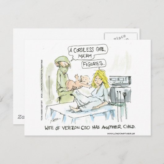 Draadloze Baby Funny Kaarten T - shirts Mokken en (Voorkant / Achterkant)