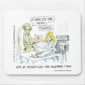 Draadloze Baby Funny Kaarten T - shirts Mokken en  Muismat (Voorkant)