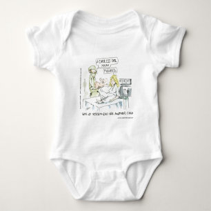 Draadloze baby grappige kaarten T-shirts mokken &
