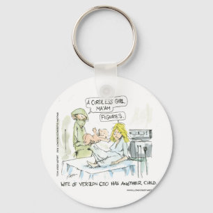 Draadloze baby grappige kaarten T-shirts mokken &  Sleutelhanger
