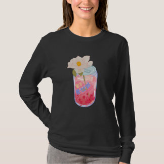 Draadloze Laura O'Connor Aardbei Bubblegum Gra T-shirt