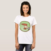 Draadloze Retro-boor T-shirt (Voorkant volledig)