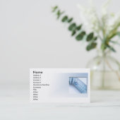 Draadloze telefoon visitekaartje (Staand voorkant)