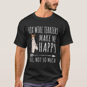 Draadvossdraden maken me blij dat je niet zo veel t-shirt