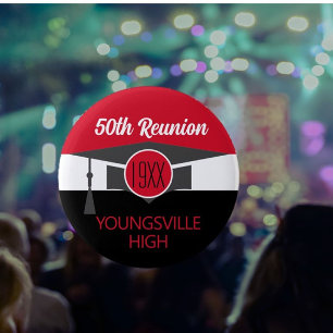 Draag! Aangepaste reünieknop Ronde Button 5,7 Cm