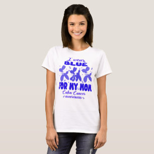 Draag blauw voor mama Schattigee ballonhond darmka T-shirt