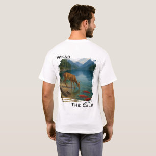 Draag De Rust – Herten bij het Meer T-shirt