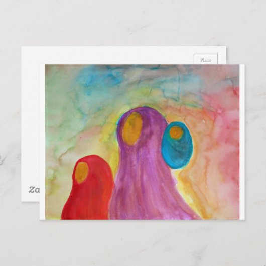 Draag de toekomst briefkaart (Voorkant / Achterkant)