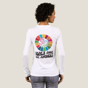 Draag de verandering die u wilt zien Global Goals  Tri-Blend Shirt