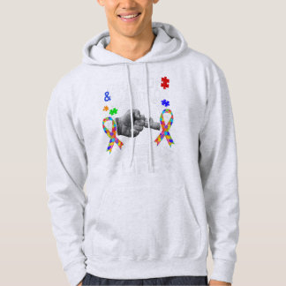 Draag deze opa en opa Best Friend Autisme Hoodie