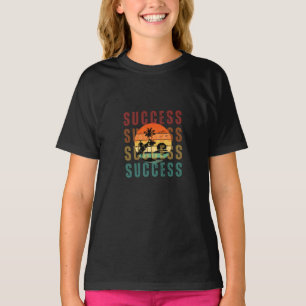 Draag dit en trekt SUCCES aan T-shirt