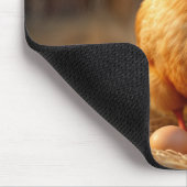 Draag een blauw masker muismat (Hoek)