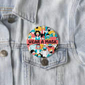 Draag een Button Masker (In situ)