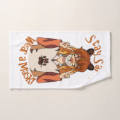 Draag een Masker! Bad Handdoek (Handdoek)