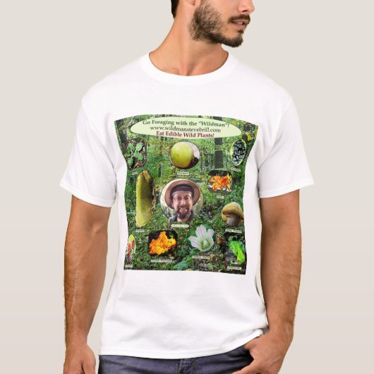 Draag Eetbare Wilde Plant Apparel! T-shirt (Voorkant)