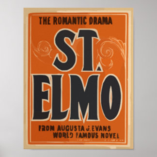 Draag en stijl amusement posters uit het verleden
