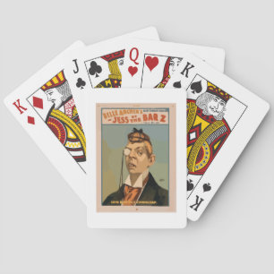 Draag en stijl amusement posters uit het verleden pokerkaarten