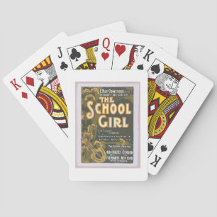 Draag en stijl amusement posters uit het verleden pokerkaarten