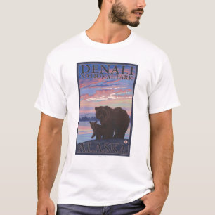 Draag en werp - Denali Nationaal Park, Alaska T-shirt