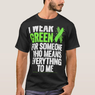 Draag groen lint bestrijden het stigma mentale gez t-shirt