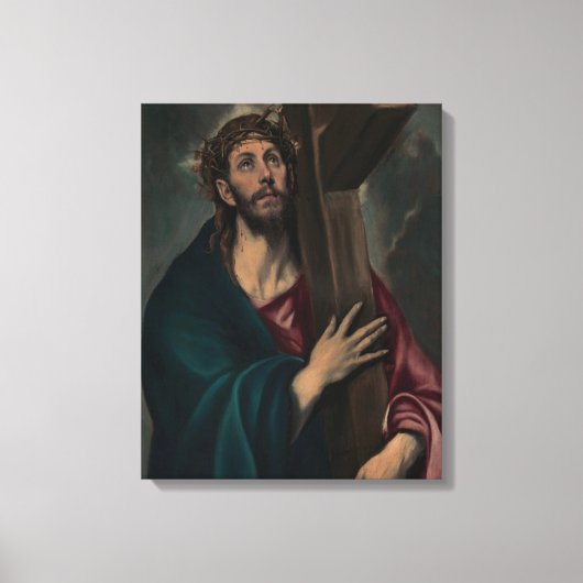 Draag het Kruis Canvas Afdruk (Voorkant)