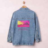 Draag het woord of niet denim jacket (Hangar)