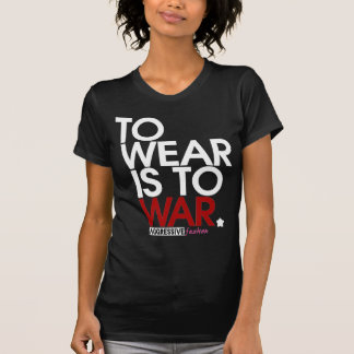 DRAAG is WAR. T-shirt